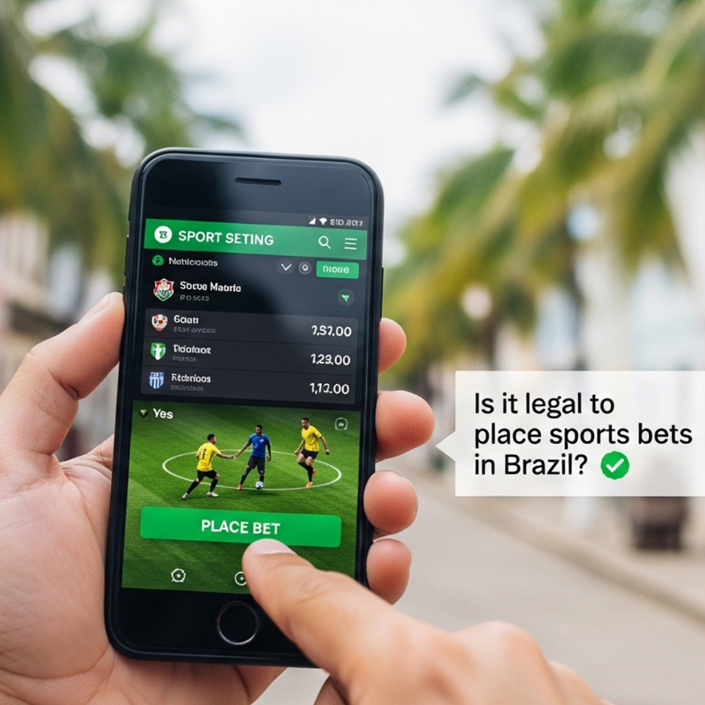 É legal apostar no Brasil? SIM!