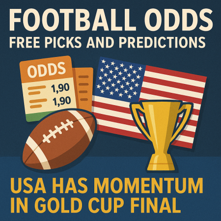 Football odds, free picks and predictions: USA has momentum in Gold Cup final