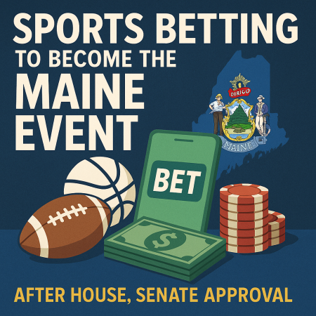 Sports Betting To Become The Maine Event After House, Senate Approval