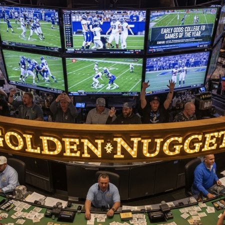 Bettors hit early odds for college FB Games of the Year at Golden Nugget